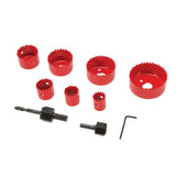 Silverline 633479 Holesaw Kit 11pce - 21 - 64mm Dia - Voyto Ltd Online