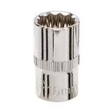 Silverline 805547 Socket 1/2" Drive 12pt Metric - 16mm - Voyto Ltd Online