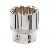 Silverline 736697 Socket 1/2" Drive 12pt Metric - 30mm - Voyto Ltd Online