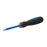 Silverline 250547 Multi-Bit Screwdriver with Telescopic Pick-Up Magnet - 7 Driver Bits - Voyto Ltd Online