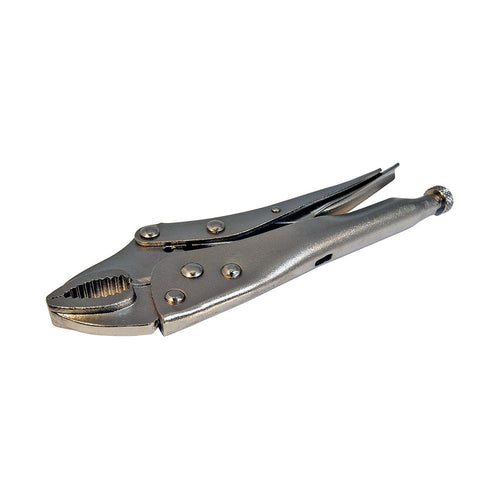 Silverline PL105 Self Locking Pliers - 180mm Curved - Voyto Ltd Online