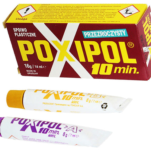 POXIPOL Clear 2 components Putty 10 Min Epoxy Resin Adhesive - Voyto Ltd Online