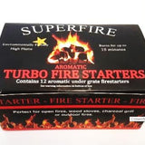 Turbo Fire Starters 1 Box Of 12 Turbo Fire Starters - Voyto Ltd Online